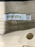 Amaryllis Solid Tan Casual Pants Size M - photo 4