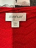 Avenue 100% Rayon Red Cardigan Size 22 Plus - photo 7
