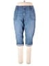 Faded Glory Color Block Blue Jeans Size 18 - photo 1