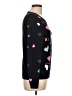 Talbots Hearts Black Pullover Sweater Size L - photo 4