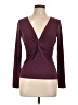 Unbranded Burgundy Long Sleeve Top Size L (estimated) - photo 1