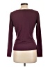 Unbranded Burgundy Long Sleeve Top Size L (estimated) - photo 2