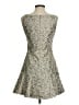 BCBGMAXAZRIA Metallic Silver Cocktail Dress Size XXS - photo 2