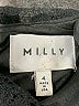 Milly 100% Polyester Floral Solid Black Cocktail Dress Size 4 - photo 7