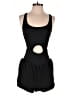 Shein Solid Black Romper Size 4 - photo 1