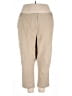 Lane Bryant Solid Tan Khakis Size 28 - photo 1