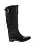 Hermès Solid Black Leather Riding Boots Size EU 37 1/2 - photo 1