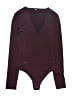 Express Burgundy Bodysuit Size XS - photo 1