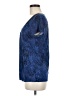Unbranded Snake Print Blue Short Sleeve Top Size M (estimated) - photo 5