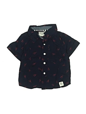 Free Planet Short Sleeve Button-Down Shirt (view 1)
