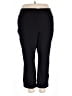Simply Vera Vera Wang Solid Black Active Pants Size 4X - photo 1