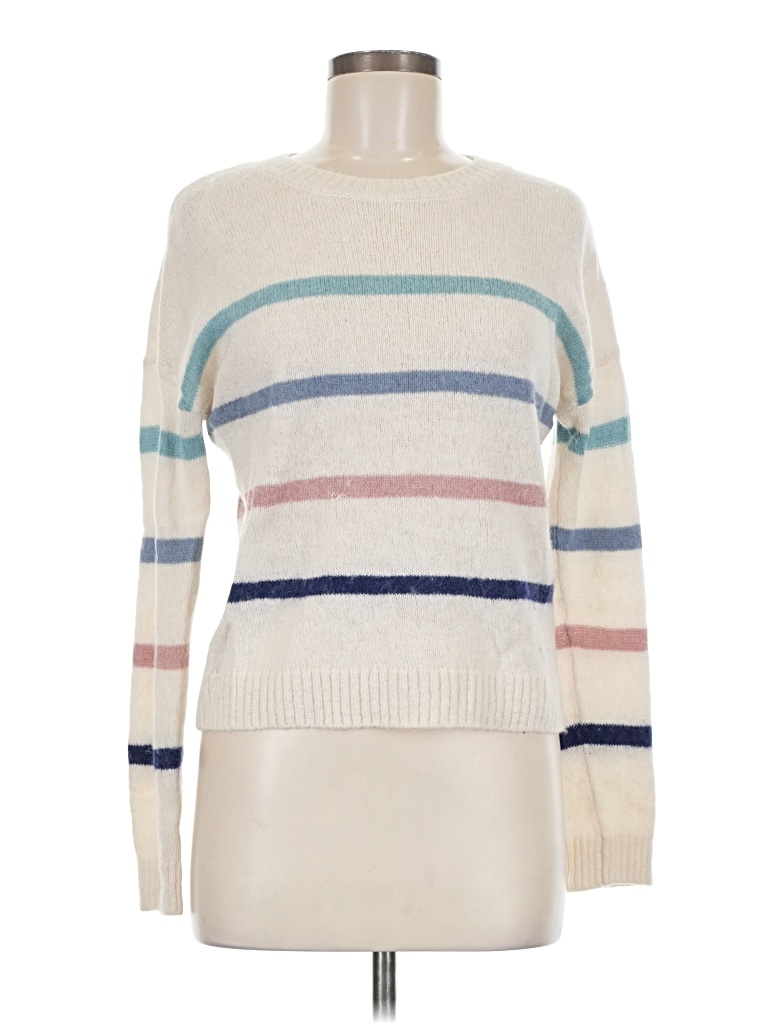 Pre-owned Rails Pullover Sweater In Ivory