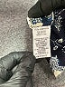 Ulla Johnson Blue 3/4 Sleeve Blouse Size S - photo 7