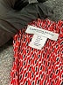 Carolina Belle 100% Polyester Polka Dots Red Long Sleeve Blouse Size S - photo 7