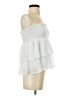 Shein 100% Polyester White Sleeveless Blouse Size 2 - photo 4