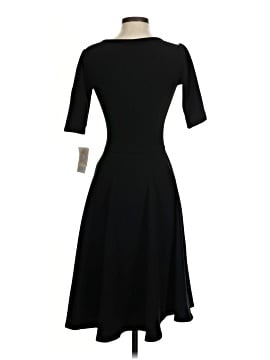 jean dress fitted Button Front Denim Flounce Mini Dress main image 0
