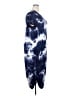 Lane Bryant 100% Polyester Tie-dye Blue Casual Dress Size 18 - 20 Plus - photo 4