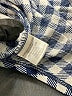 French Laundry 100% Polyester Checkered-gingham Blue Short Sleeve Blouse Size XL - photo 8