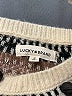 Lucky Brand 100% Polyester Argyle Ivory Pullover Sweater Size M - photo 7
