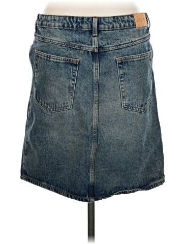 Monki Denim Skirt (view 2)