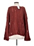 Daytrip Stars Burgundy Pullover Sweater Size S - photo 2