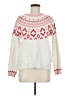 St. John's Bay Hearts White Pullover Sweater Size M - photo 1