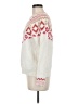 St. John's Bay Hearts White Pullover Sweater Size M - photo 5