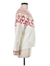 St. John's Bay Hearts White Pullover Sweater Size M - photo 4