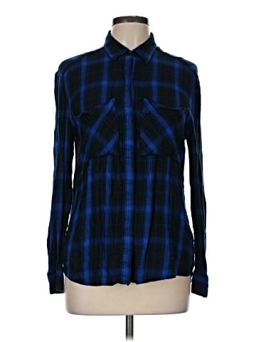Express Long Sleeve Button-Down Shirt (view 1)