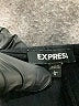 Express Solid Black Casual Dress Size L - photo 7
