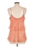 CAbi 100% Polyester Orange Sleeveless Blouse Size L - photo 2