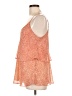 CAbi 100% Polyester Orange Sleeveless Blouse Size L - photo 5