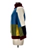 See By Chloé 100% Wool Color Block Blue Cardigan Size M - photo 6