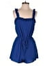 Bebop 100% Polyester Solid Blue Romper Size S - photo 1