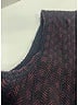 Prada Chevron-herringbone Black Red Casual Dress Size EU (IT) 44 / US 8 - photo 7