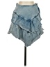 Mother Blue Denim Skirt Size 26 waist - photo 1