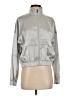 Skechers 100% Polyester Metallic Silver Track Jacket Size XS - photo 1