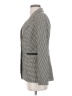 T Tahari Houndstooth Gray Blazer Size 2 - photo 5
