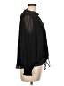 Calvin Klein 100% Polyester Black Long Sleeve Blouse Size L - photo 4