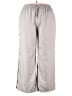 Fashion Nova 100% Polyester Stripes Silver Track Pants Size 2X - photo 1