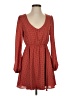 Forever 21 Polka Dots Red Casual Dress Size S - photo 1