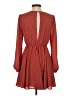 Forever 21 Polka Dots Red Casual Dress Size S - photo 2