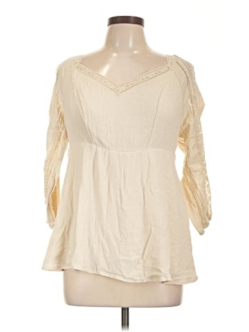 Torrid 3/4 Sleeve Blouse (view 1)