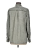 Express Solid Gray Long Sleeve Button-Down Shirt Size M - photo 2