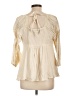 Torrid 100% Rayon Ivory 3/4 Sleeve Blouse Size Lg Plus (0) - photo 2