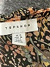 Topshop 100% Polyester Paisley Brown Casual Dress Size 6 - photo 7