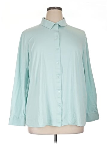 Martha Stewart Long Sleeve Blouse (view 1)