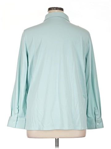 Martha Stewart Long Sleeve Blouse (view 2)