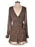 She + Sky Animal Print Brown Romper Size S - photo 1
