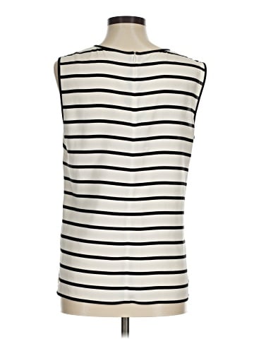 St. John Sleeveless Silk Top (view 2)